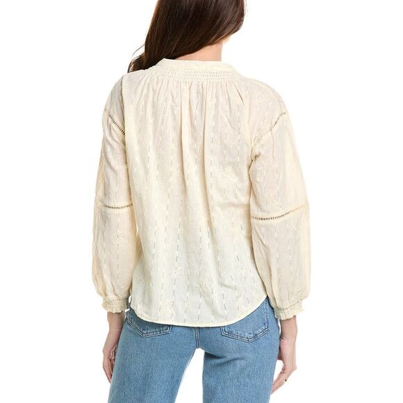 Anna Kay Womens  Sojany Blouse, White - Picture 2 of 3